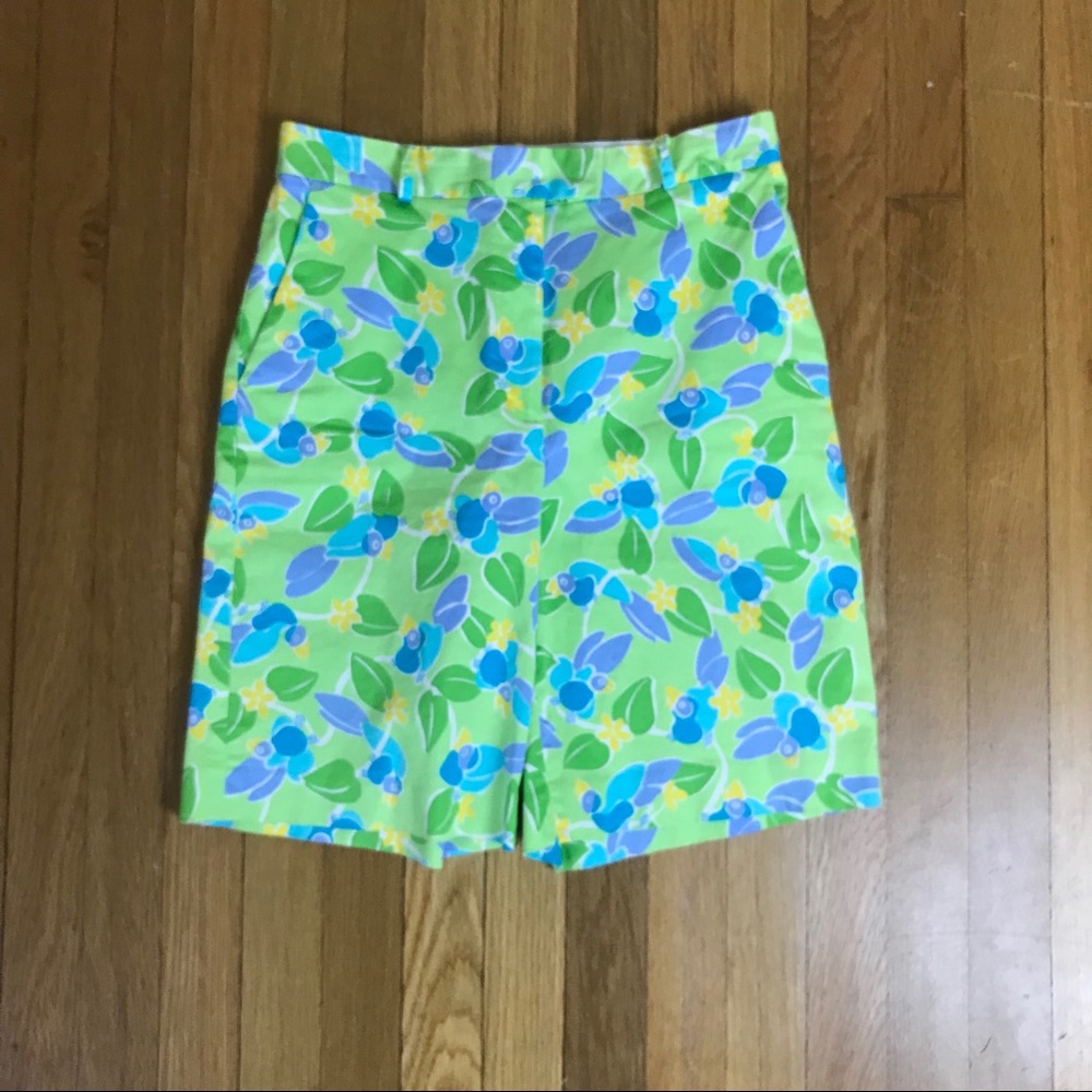 Lilly Pulitzer Bermuda bright shorts Sz 6